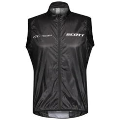 Scott RC Team Windbreaker Men's Vest - Black/White -CycloPro Shop 280326BLK 1