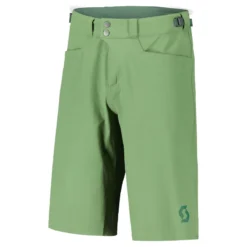 Scott Trail Flow Padded Men's Baggy Shorts - Frost Green 20 Scott Trail Flow Padded Men's Baggy Shorts - Frost Green -CycloPro Shop 280347frostGRN 1