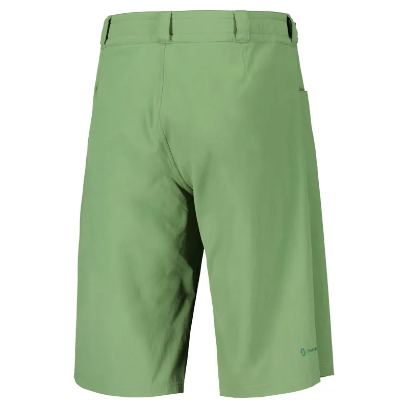 Scott Trail Flow Padded Men's Baggy Shorts - Frost Green 3 Scott Trail Flow Padded Men's Baggy Shorts - Frost Green - Image 2