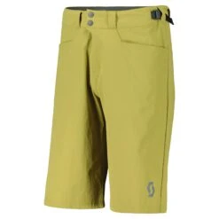 Scott Trail Flow Padded Men's Baggy Shorts - Frost Green 13 Scott Trail Flow Padded Men's Baggy Shorts - Frost Green -CycloPro Shop 280347mudGRN 1
