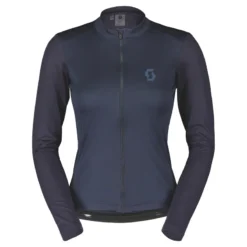 Scott Endurance 10 Women's Long Sleeve Jersey - Dark Blue/Metal Blue 12 Scott Endurance 10 Women's Long Sleeve Jersey - Dark Blue/Metal Blue -CycloPro Shop 2803677367