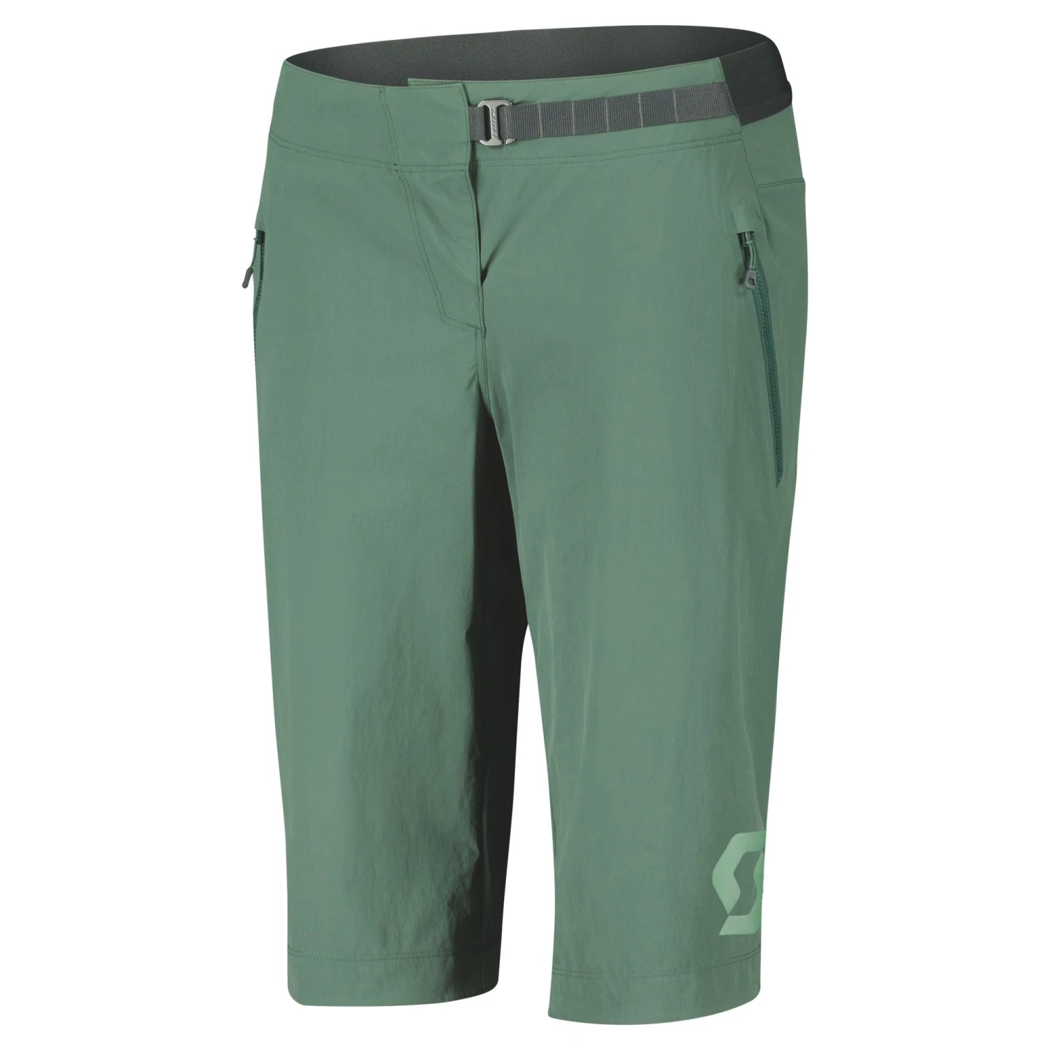 Scott Trail Vertic With Pad Women's Baggy Shorts - Mud Green 5 Scott Trail Vertic With Pad Women's Baggy Shorts - Mud Green - Image 3