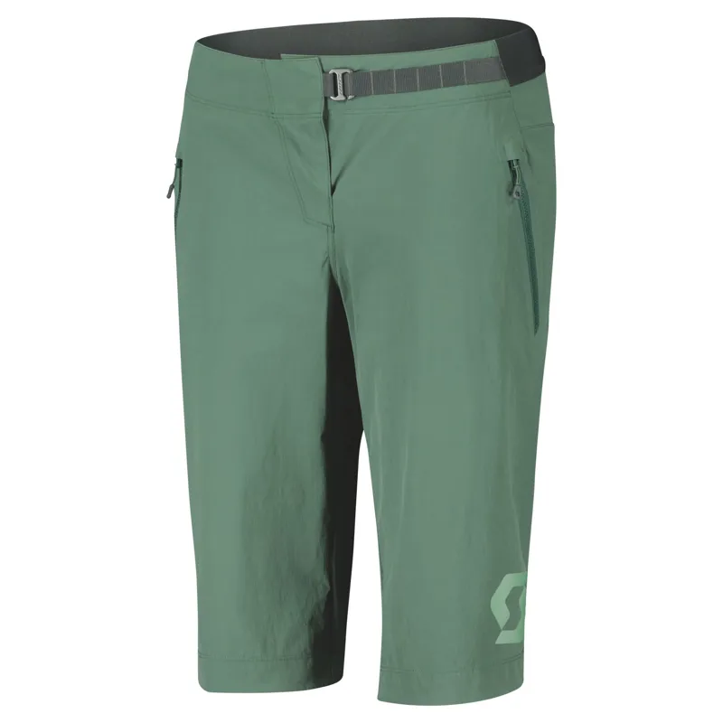 Scott Trail Vertic With Pad Women's Baggy Shorts - Smoked Green 10 Scott Trail Vertic With Pad Women's Baggy Shorts - Smoked Green - Image 8