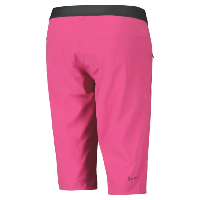 Scott Trail Vertic With Pad Women's Baggy Shorts - Carmine Pink 4 Scott Trail Vertic With Pad Women's Baggy Shorts - Carmine Pink - Image 2