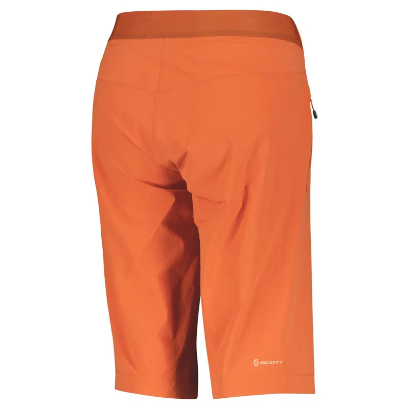 Scott Trail Vertic With Pad Women's Baggy Shorts - Braze Orange 4 Scott Trail Vertic With Pad Women's Baggy Shorts - Braze Orange - Image 2