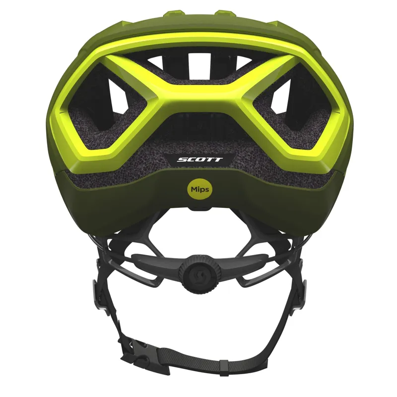 Scott Centric Plus CE Mips Helmet - Radium Yellow RC 12 Scott Centric Plus CE Mips Helmet - Radium Yellow RC - Image 10