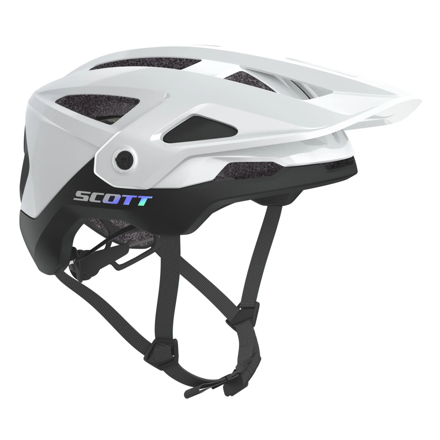 Scott Stego Plus MIPS MTB Helmet - White Glossy/Black 13 Scott Stego Plus MIPS MTB Helmet - White Glossy/Black - Image 11