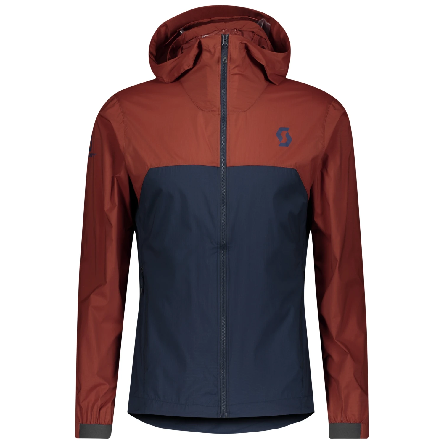 Scott Explorair Light Windbreaker Men's Jacket - Midnight Blue/Orange 11 Scott Explorair Light Windbreaker Men's Jacket - Midnight Blue/Orange - Image 9