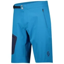 Scott Explorair Light Men's Baggy Shorts - Nile Blue/Smoked Green 16 Scott Explorair Light Men's Baggy Shorts - Nile Blue/Smoked Green -CycloPro Shop 280943atlanticBLUMIDBLU 1 5