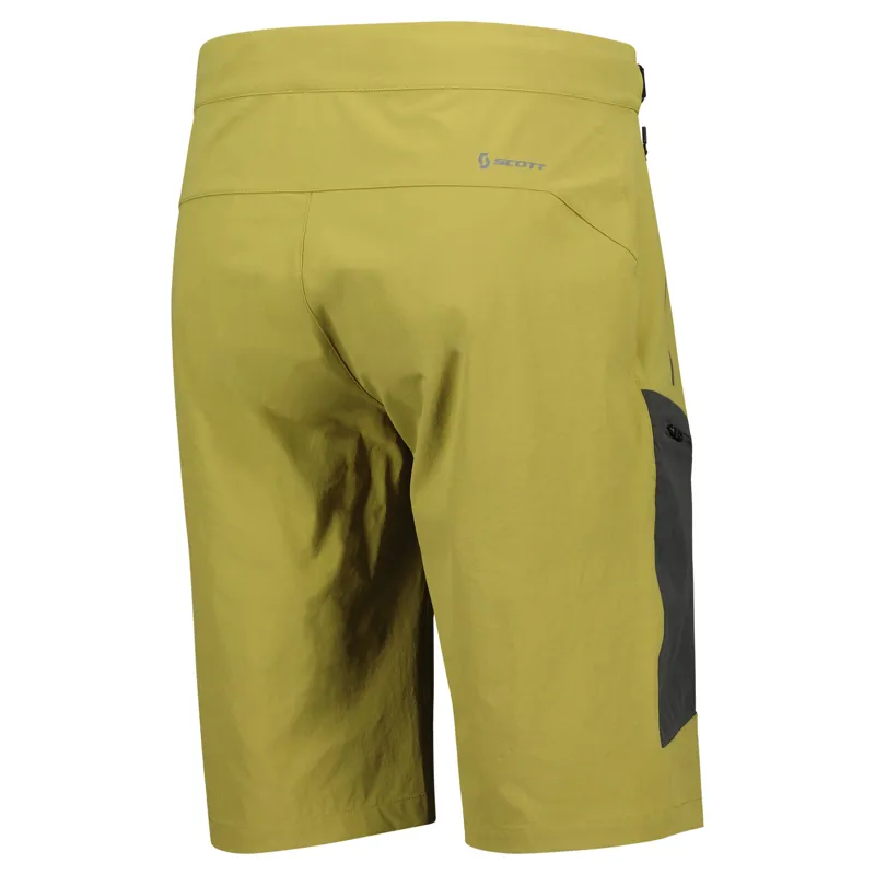 Scott Explorair Light Men's Baggy Shorts - Mud Green/Dark Grey 3 Scott Explorair Light Men's Baggy Shorts - Mud Green/Dark Grey