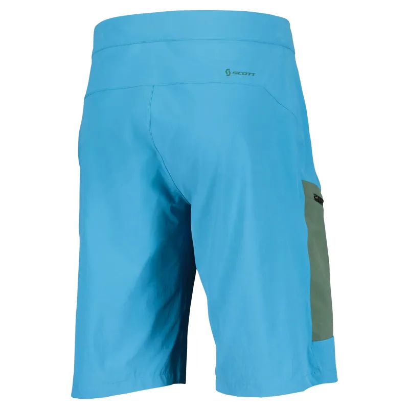 Scott Explorair Light Men's Baggy Shorts - Nile Blue/Smoked Green 5 Scott Explorair Light Men's Baggy Shorts - Nile Blue/Smoked Green - Image 3