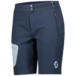 Scott Explorair Light Womens Baggy Shorts - Dark Purple -CycloPro Shop 280960MIDBLUglaceBLU 1