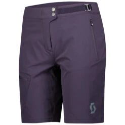 Scott Explorair Light Womens Baggy Shorts - Dark Grey -CycloPro Shop 280960PUR 1 2