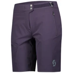 Scott Explorair Light Womens Baggy Shorts - Dark Purple -CycloPro Shop 280960PUR 1