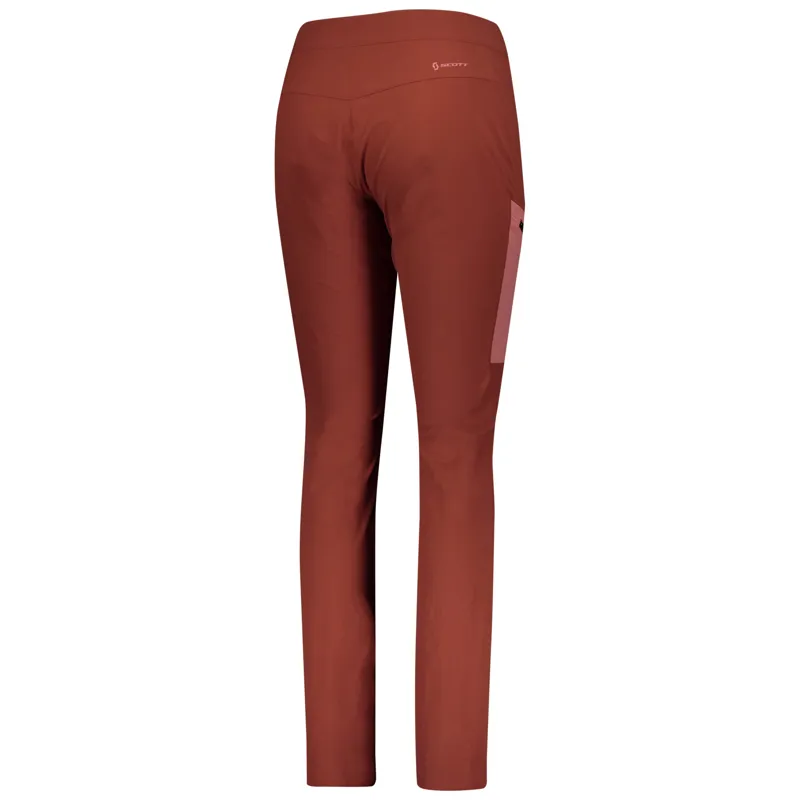 Scott Explorair Light Womens MTB Pants - Rust Red/Brick Red 5 Scott Explorair Light Womens MTB Pants - Rust Red/Brick Red - Image 3