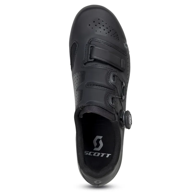 Scott Team BOA Men's Road Shoes - Matt Black/Dark Grey 4 Scott Team BOA Men's Road Shoes - Matt Black/Dark Grey - Image 2
