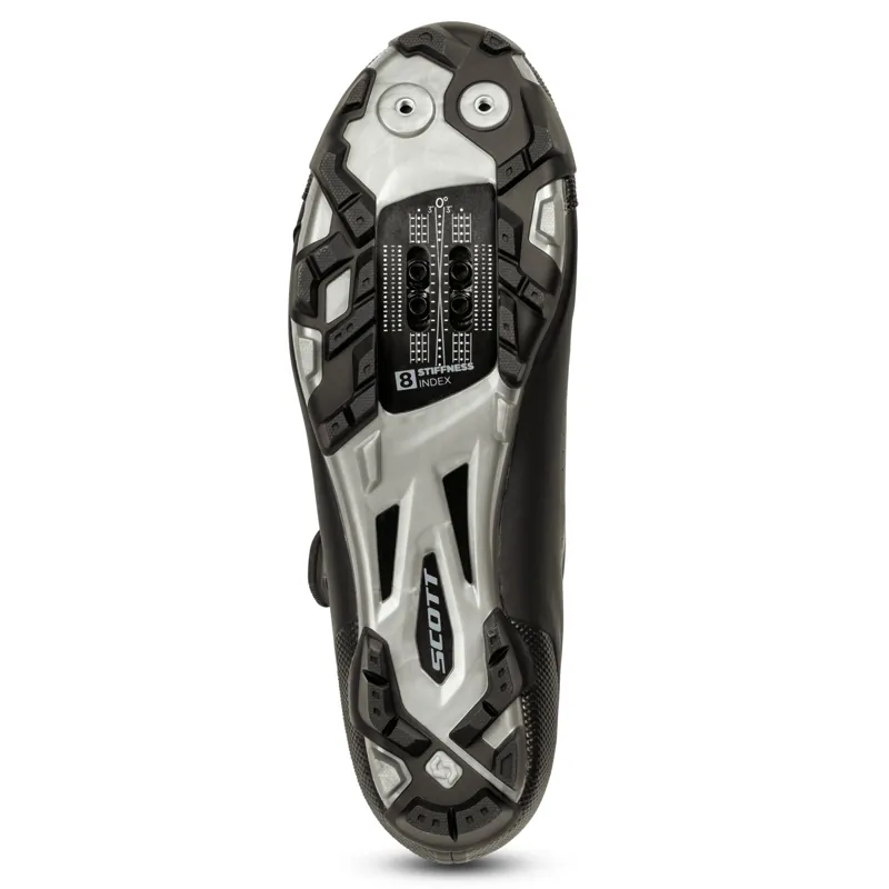 Scott Team BOA Men's MTB Shoes - Matt Black/White 3 Scott Team BOA Men's MTB Shoes - Matt Black/White