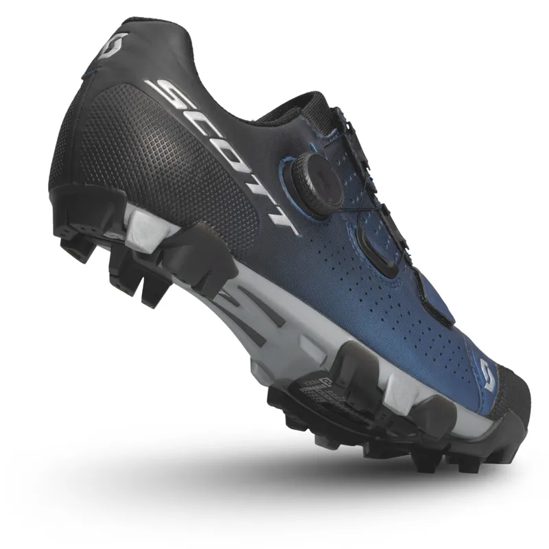 Scott Team BOA Men's MTB Shoes - Black Fade/Metallic Blue 6 Scott Team BOA Men's MTB Shoes - Black Fade/Metallic Blue - Image 4