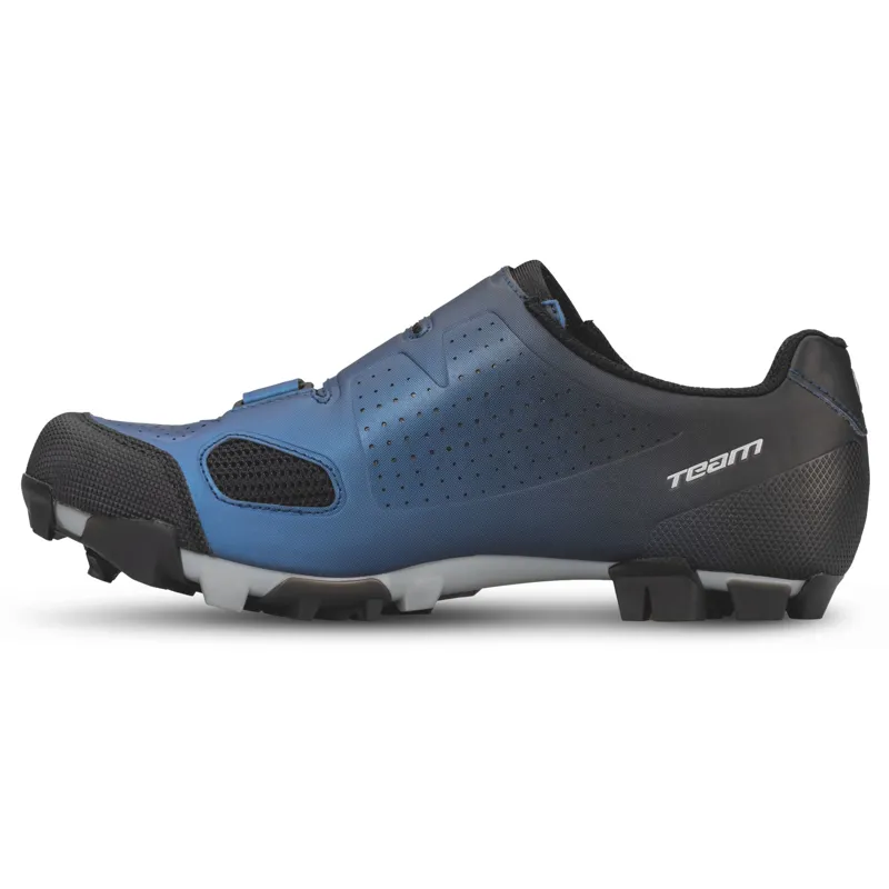 Scott Team BOA Men's MTB Shoes - Black Fade/Metallic Blue 8 Scott Team BOA Men's MTB Shoes - Black Fade/Metallic Blue - Image 6