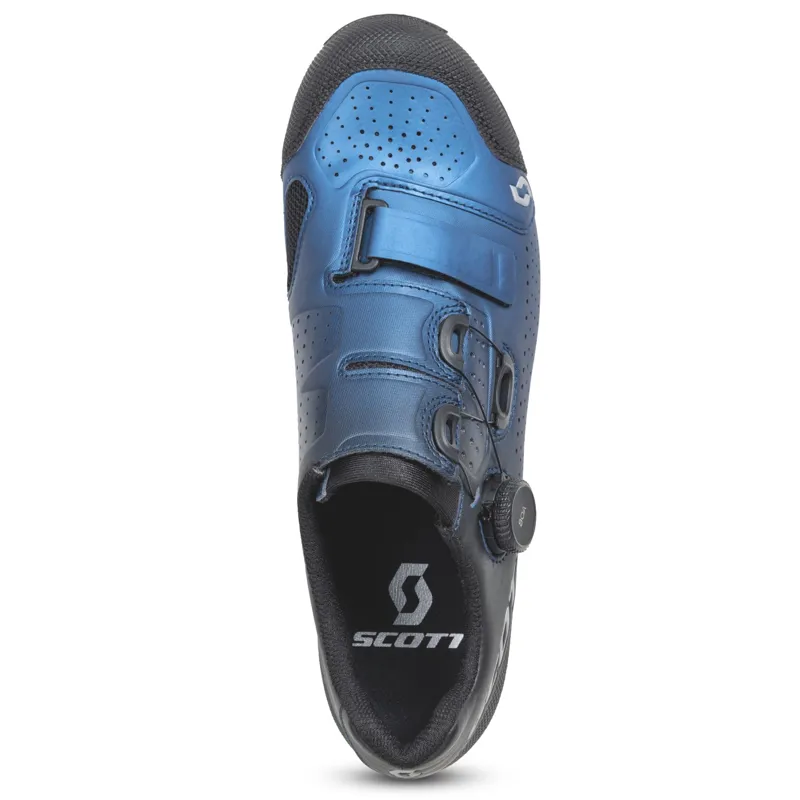 Scott Team BOA Men's MTB Shoes - Black Fade/Metallic Blue 7 Scott Team BOA Men's MTB Shoes - Black Fade/Metallic Blue - Image 5