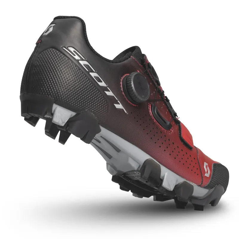 Scott Team BOA Women's MTB Shoes - Black Fade/Metallic Red 8 Scott Team BOA Women's MTB Shoes - Black Fade/Metallic Red - Image 6