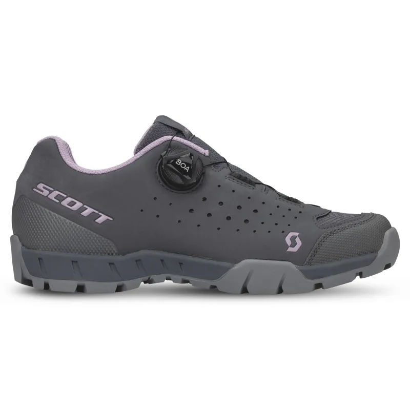 Scott Sport Trail Evo BOA Women's MTB Shoes - Dark Grey/Light Pink 5 Scott Sport Trail Evo BOA Women's MTB Shoes - Dark Grey/Light Pink - Image 3