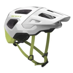 Scott Argo Plus MIPS MTB Helmet - White/Bitter Yellow
