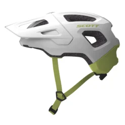 Scott Argo Plus MIPS MTB Helmet - White/Bitter Yellow -CycloPro Shop 2885877487A