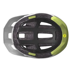 Scott Argo Plus MIPS MTB Helmet - White/Bitter Yellow -CycloPro Shop 2885877487D