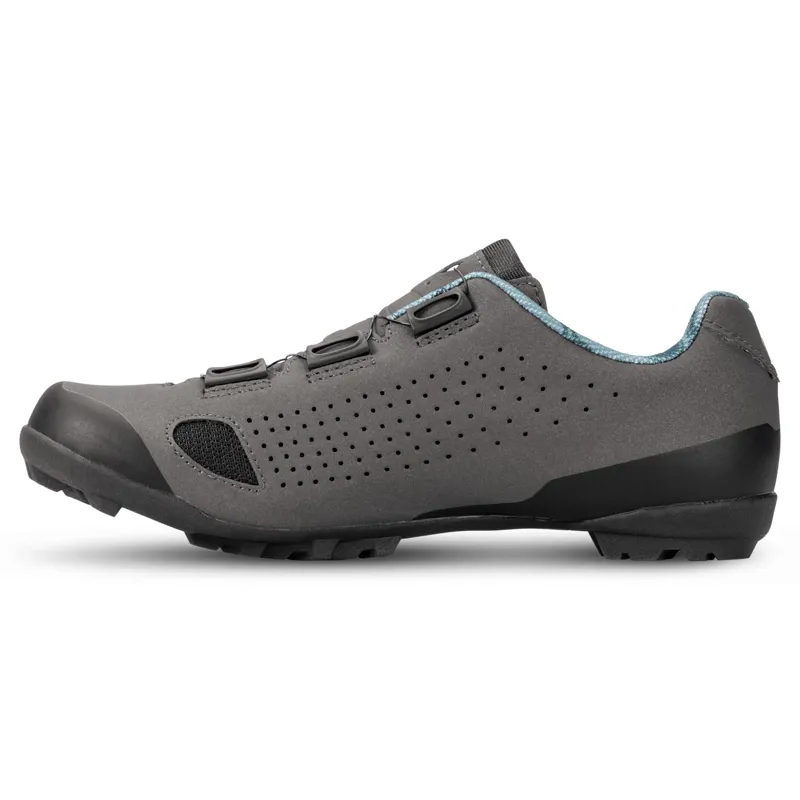 Scott Gravel Pro Women's Gravel Road Shoes - Dark Grey/Light Green 7 Scott Gravel Pro Women's Gravel Road Shoes - Dark Grey/Light Green - Image 5