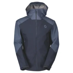 Scott Explorair Light Dryo 3L Men's Waterproof Jacket - Metal Blue/Dark Blue 15 Scott Explorair Light Dryo 3L Men's Waterproof Jacket - Metal Blue/Dark Blue -CycloPro Shop 2893147378