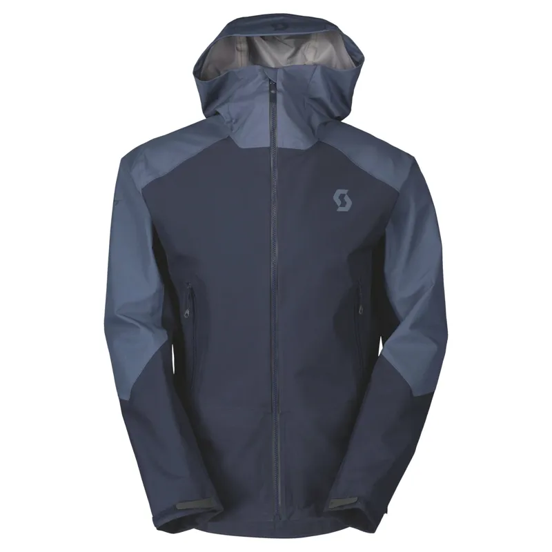 Scott Explorair Light Dryo 3L Men's Waterproof Jacket - Metal Blue/Dark Blue 9 Scott Explorair Light Dryo 3L Men's Waterproof Jacket - Metal Blue/Dark Blue - Image 7