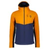 Scott Insuloft Light Men's Jacket - Midnight Blue/Copper Orange 1 Scott Insuloft Light Men's Jacket - Midnight Blue/Copper Orange -CycloPro Shop 289316MIDBLUCPRORG 1