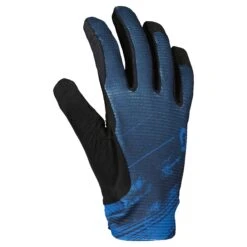 Scott Ridance Long Finger Gloves - Black/Dark Grey -CycloPro Shop 289384MIDBLUGryBLU 1