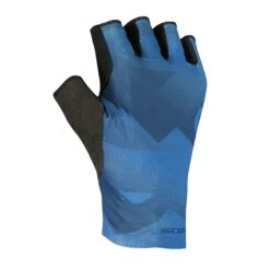 Scott RC Junior Short Finger Gloves - Black/Sulphur Yellow -CycloPro Shop 289385GryBLUMIDBLU 1
