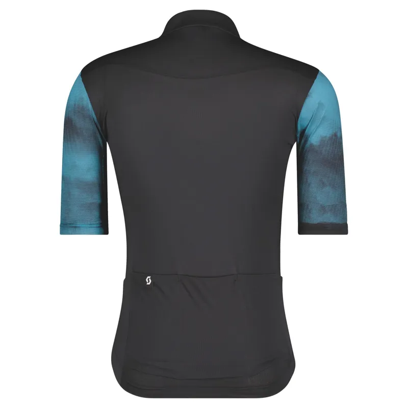 Scott Gravel 10 Men's Short Sleeve Jersey - Black/Nile Blue 4 Scott Gravel 10 Men's Short Sleeve Jersey - Black/Nile Blue - Image 2