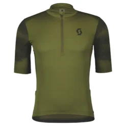 Scott Gravel 10 Men's Short Sleeve Jersey - Fir Green/Black -CycloPro Shop 2894087386