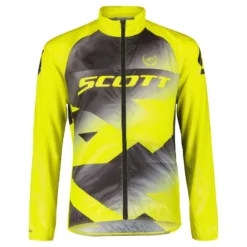 Scott RC WindBreaker Junior Jacket - Midnight Blue/Storm Blue -CycloPro Shop 289445BLKsulphurYEL 1