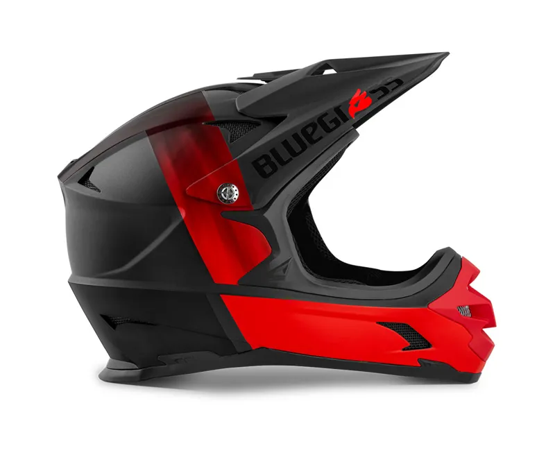 Bluegrass Intox Full Face MTB Helmet - Matt Black/Red 5 Bluegrass Intox Full Face MTB Helmet - Matt Black/Red - Image 3