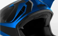 Bluegrass Legit Full Face MTB Helmet - Blue/Black Metallic -CycloPro Shop 29289BLU8