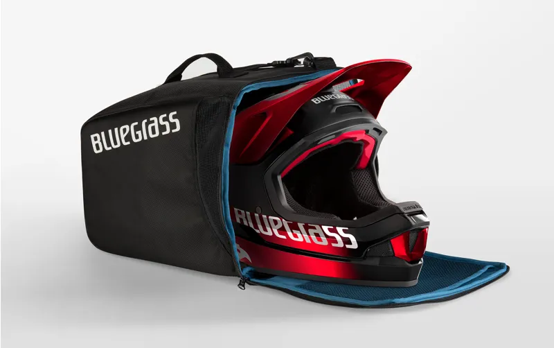 Bluegrass Legit Carbon MIPS Full Face MTB Helmet - Red Metallic 14 Bluegrass Legit Carbon MIPS Full Face MTB Helmet - Red Metallic - Image 12