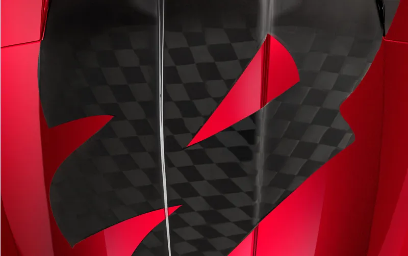 Bluegrass Legit Carbon MIPS Full Face MTB Helmet - Red Metallic 10 Bluegrass Legit Carbon MIPS Full Face MTB Helmet - Red Metallic - Image 8