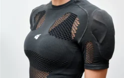 Bluegrass Seamless B And S D30 Body Armour - Black -CycloPro Shop 29299BLK6