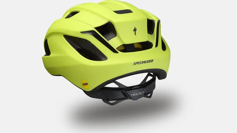 Specialized Align II MIPS Road Helmet - HyprViz/Black 10 Specialized Align II MIPS Road Helmet - HyprViz/Black - Image 8