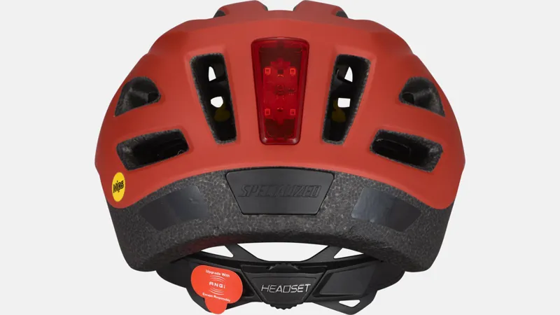Specialized Shuffle LED Mips Youth Helmet - 52-57cm - Satin Redwood 4 Specialized Shuffle LED Mips Youth Helmet - 52-57cm - Satin Redwood - Image 2