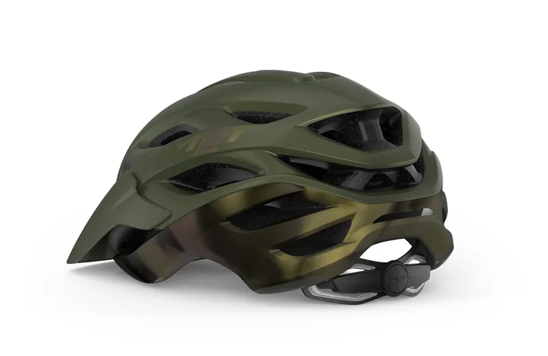 Met Veleno MTB Helmet - Olive Iridescent 3 Met Veleno MTB Helmet - Olive Iridescent