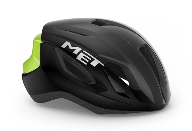 Met Strale Road Helmet - Black/Metallic Red 6 Met Strale Road Helmet - Black/Metallic Red - Image 4