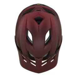 Troy Lee Designs Flowline SE MIPS MTB Helmet - Radian Burgundy -CycloPro Shop 34 5
