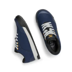 Ride Concepts Hellion Women's Flat MTB Shoes - Midnight Blue/Yellow -CycloPro Shop 4 27