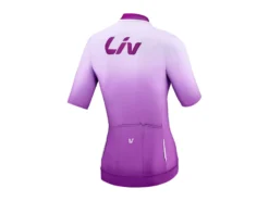 Liv Race Day Women's Short Sleeve Jersey - Purple/White